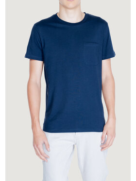 Peuterey Peuterey T-shirt MANDERLY G1 Blu Shirt Fit
