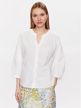 Moss Copenhagen Moss Copenhagen Marškiniai 17526 Balta Basic Fit