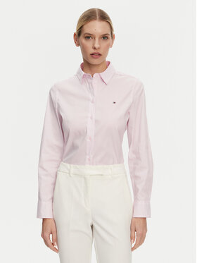 Tommy Hilfiger Tommy Hilfiger Hemd WW0WW44084 Rosa Regular Fit