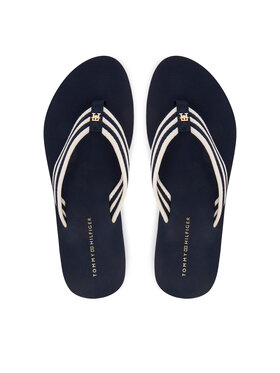 Tommy Hilfiger Tommy Hilfiger Čības uz pirksta FW0FW09196 Tumši zils