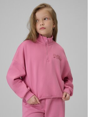 4F 4F Bluza 4FJRSS26TSWSF2625-54S Różowy