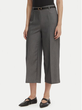 Vero Moda Vero Moda Kalhoty culottes Elma 10339926 Šedá Wide Leg