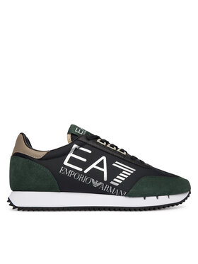 EA7 Emporio Armani EA7 Emporio Armani Sneakersy 7X000541 AF18609 MZ578 Zielony
