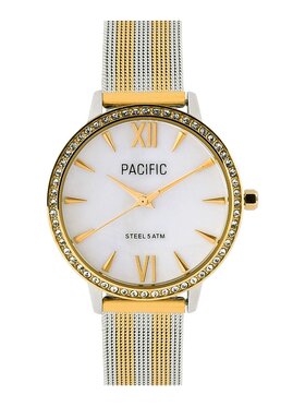 Pacific Pacific Zegarek Pacific-PC00421 Srebrny