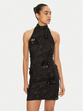 ROTATE ROTATE Rochie cocktail 113584 Negru Regular Fit
