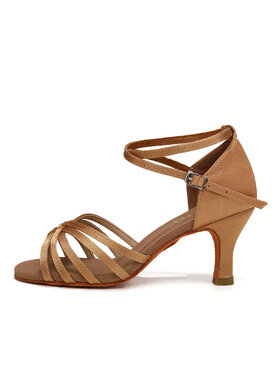 Burtan Dance Shoes Burtan Dance Shoes Sandały HAVANA Écru
