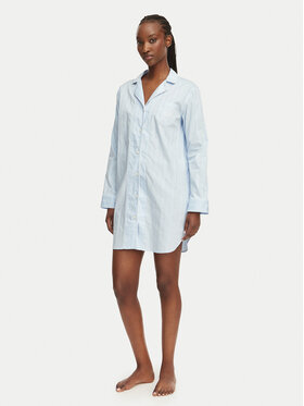 LAUREN RALPH LAUREN LAUREN RALPH LAUREN Koszula nocna ILN32507 Niebieski jasny Relaxed Fit