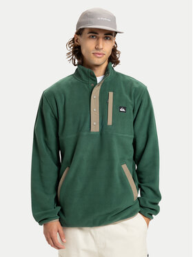 Quiksilver Quiksilver Felpa di pile No Destination EQYPF03072 Verde Regular Fit