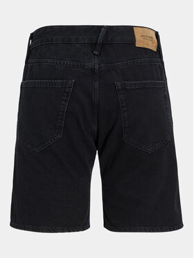 Jack&Jones Jeans Kratke Hlače Chris Cooper 12252866 Črna Relaxed Fit