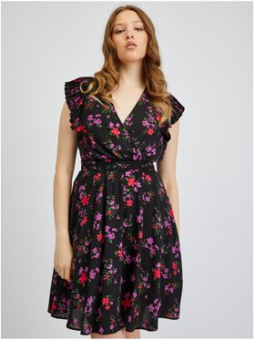 Orsay Orsay Sukienka 471706660000__38 Czarny Regular Fit