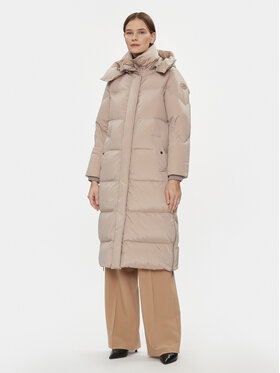 Woolrich Woolrich Vatovaná bunda Aurora CFWWOU0698FRUT1148 Béžová Regular Fit