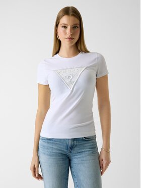 Guess Guess T-Shirt 181492 Bílá Classic Fit