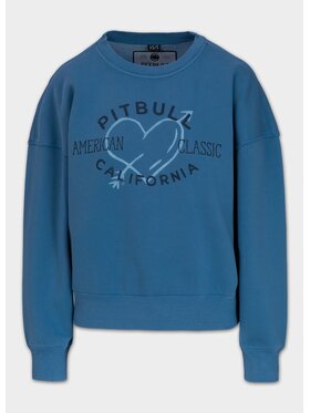 PITBULL PITBULL Bluza MANZANITA HEART Niebieski Regular Fit