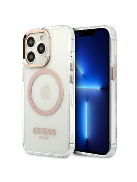 Guess Guess Etui na telefon iPhone 13 Pro Max Złoty