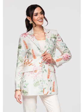 Ombre Ombre Sako OW-BLZB-0107 Béžová Slim Fit