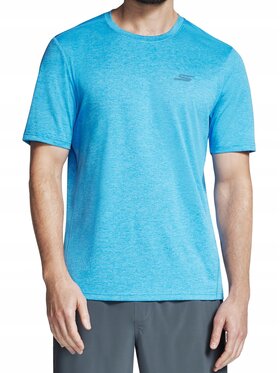 Skechers Skechers T-Shirt TS233-TQPR Niebieski Standard Fit