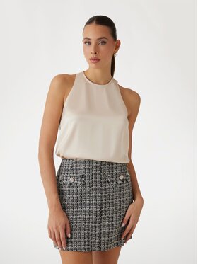 Guess Guess Top 171121 Beżowy Classic Fit