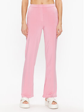 Remain Remain Pantaloni din material Jersey Bootcut 500163512 Roz Bootcut Fit