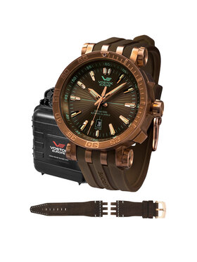 Vostok Europe Vostok Europe Zegarek NH35A-575O285S Brązowy