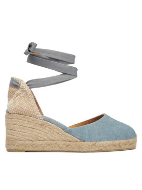 Castañer Castañer Espadrilky Carina 21644 Světle modrá