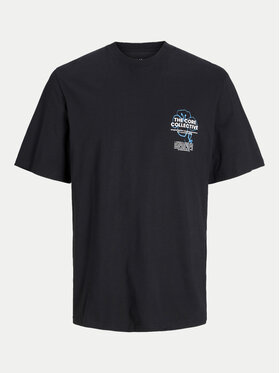 Jack&Jones Junior Jack&Jones Junior T-shirt Jcodunya 12257775 Crna Volume Fit