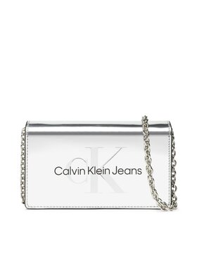 Calvin Klein Jeans Calvin Klein Jeans Custodia per cellulare Sculpted Ew Flap Phone Cb Silver K60K610406 Argento