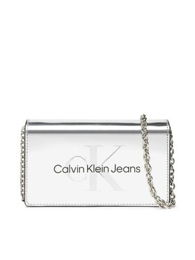 Calvin Klein Jeans Calvin Klein Jeans Telefono dėklas Sculpted Ew Flap Phone Cb Silver K60K610406 Sidabrinė