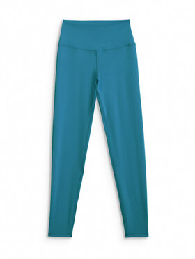 4F 4F Legginsy MULTI ACTIVE Turkusowy Slim Fit