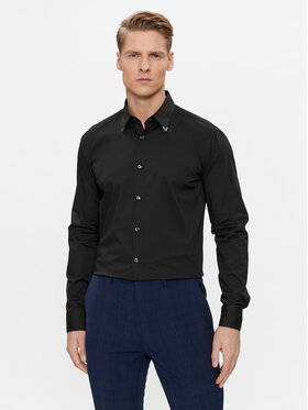 Hugo Hugo Košile Ermo 50508633 Černá Slim Fit