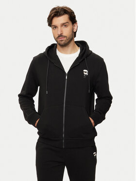 KARL LAGERFELD KARL LAGERFELD Mikina 705037 544910 Čierna Regular Fit