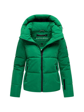 Navahoo Navahoo Kurtka zimowa Frostherz Zielony Regular Fit