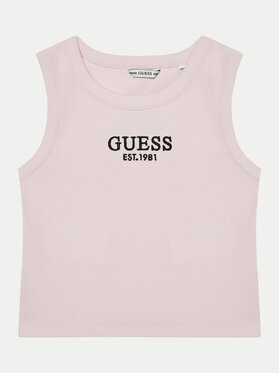 Guess Guess Top J4YI16 KBZP4 Rosa Regular Fit