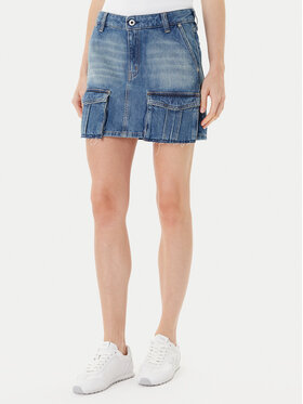 Karl Lagerfeld Jeans Джинсова спідниця A3W12008 Голубий Regular Fit