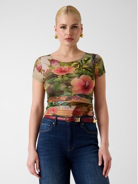 Guess Guess Top 182759 Kolorowy Classic Fit