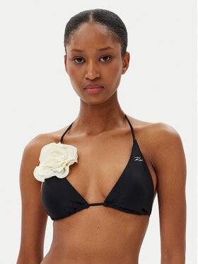 KARL LAGERFELD KARL LAGERFELD Bikini felső A2W46056 Fekete