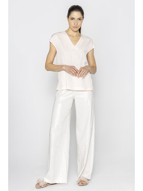 Deni Cler Milano Deni Cler Milano Top W-DC-0002-E2-M5-31-1 Różowy Loose Fit