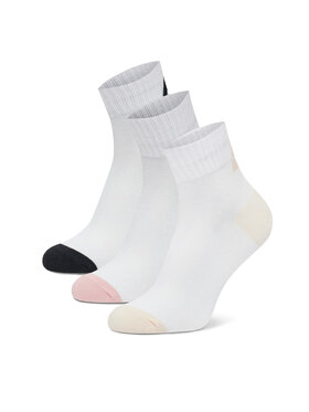 DC Shoes DC Shoes Krátké ponožky AS_DC_03Z_SS25 (3-PACK) Bílá