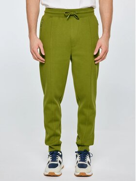 BIG STAR BIG STAR Spodnie dresowe WLADORP_301_350 Khaki Basic Fit