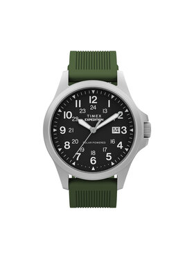 Timex Timex Ročna ura Expedition® Field Post Solar TW2Y31600 Zelena