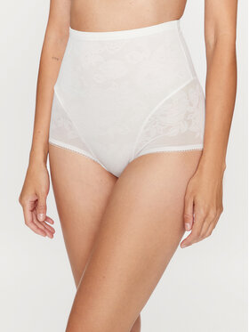 Triumph Triumph Klasické kalhotky s vysokým pasem Wild Rose Sensation 10206011 Bílá