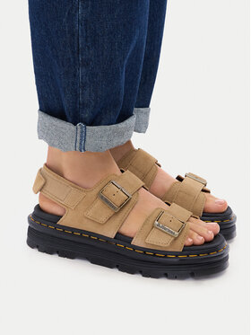 Dr. Martens Dr. Martens Босоніжки Zebzag Sandals DM42689200 Світло-коричневий