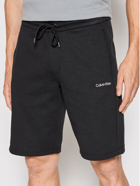 Calvin Klein Calvin Klein Pantaloni scurți sport Interlock Micro Logo K10K109430 Negru Regular Fit
