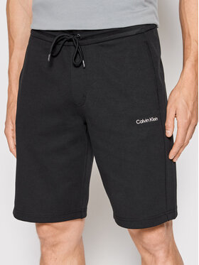 Calvin Klein Calvin Klein Szorty sportowe Interlock Micro Logo K10K109430 Czarny Regular Fit