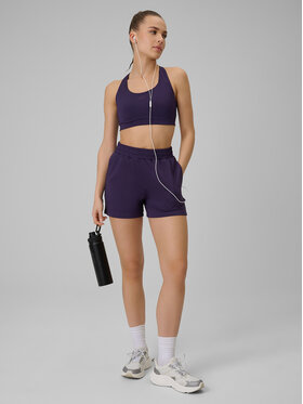 4F 4F Szorty sportowe MULTI ACTIVE Fioletowy Regular Fit