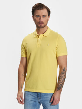 United Colors Of Benetton United Colors Of Benetton Polo 3089J3179 Żółty Regular Fit
