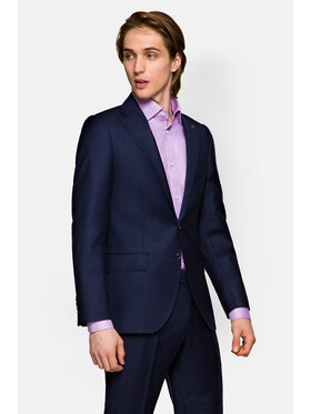 Lancerto Lancerto Garnitur GA073121000007 Granatowy Regular Fit