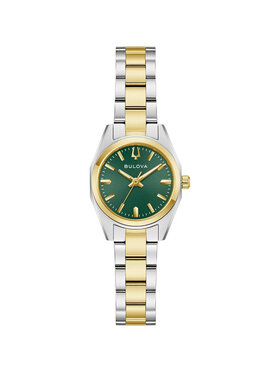 Bulova Bulova Zegarek 98L329 Srebrny