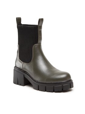 DeeZee DeeZee Členková obuv ZAL90101-1 Kaki