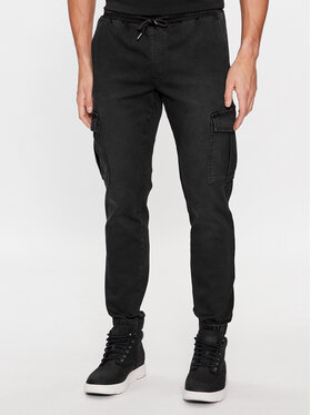 Only & Sons Only & Sons Bavlnené nohavice 22027398 Čierna Regular Fit