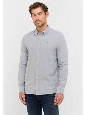 Mustang Mustang Koszula Style Edinburg Zielony Slim Fit